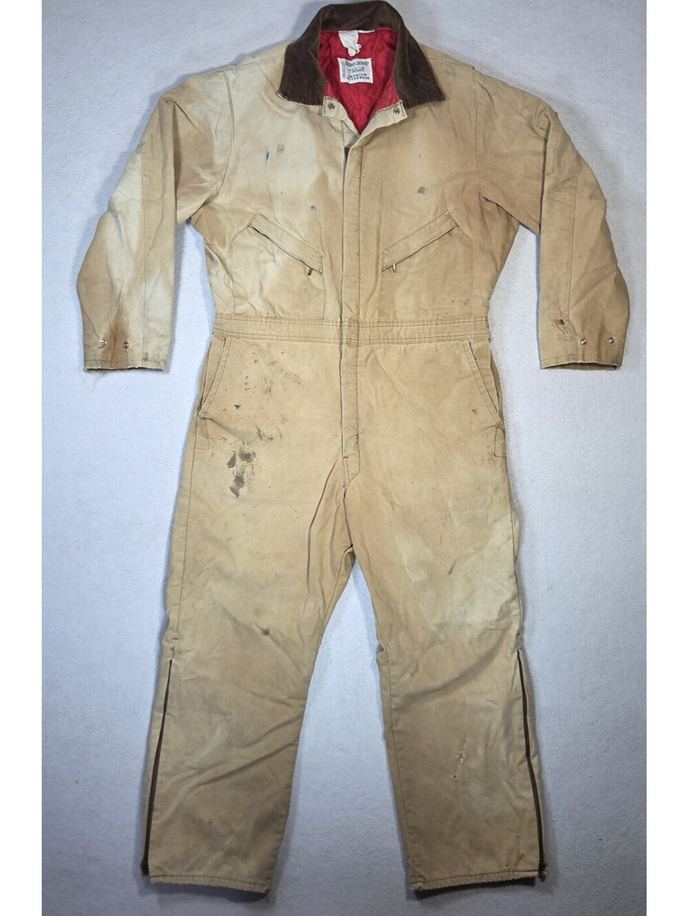 Zero-Zone By Walls Mens Premium Outerwear Insulated Coveralls Size XL Regular